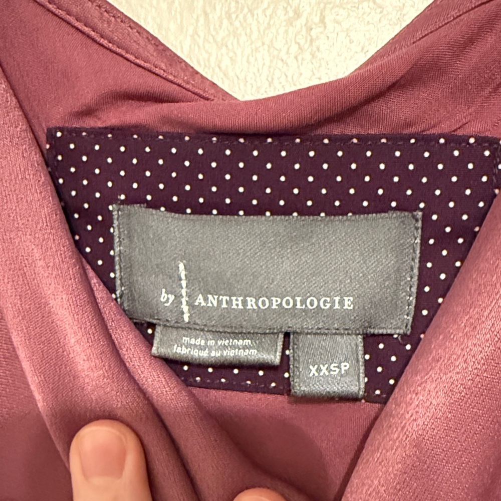 Anthropologie Mauve Midi Dress - Picture 4 of 4